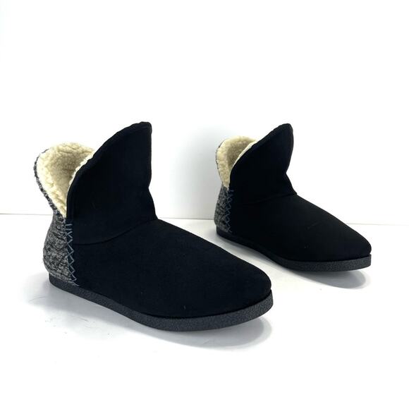 Rockport TruTECH Veda Women Black Slipper Boot Size 7 Faux Suede/Fur Lining New - Picture 12 of 12